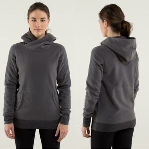 Lululemon Runaway Fleece Soot Light Heathered/Medium Grey Size 6